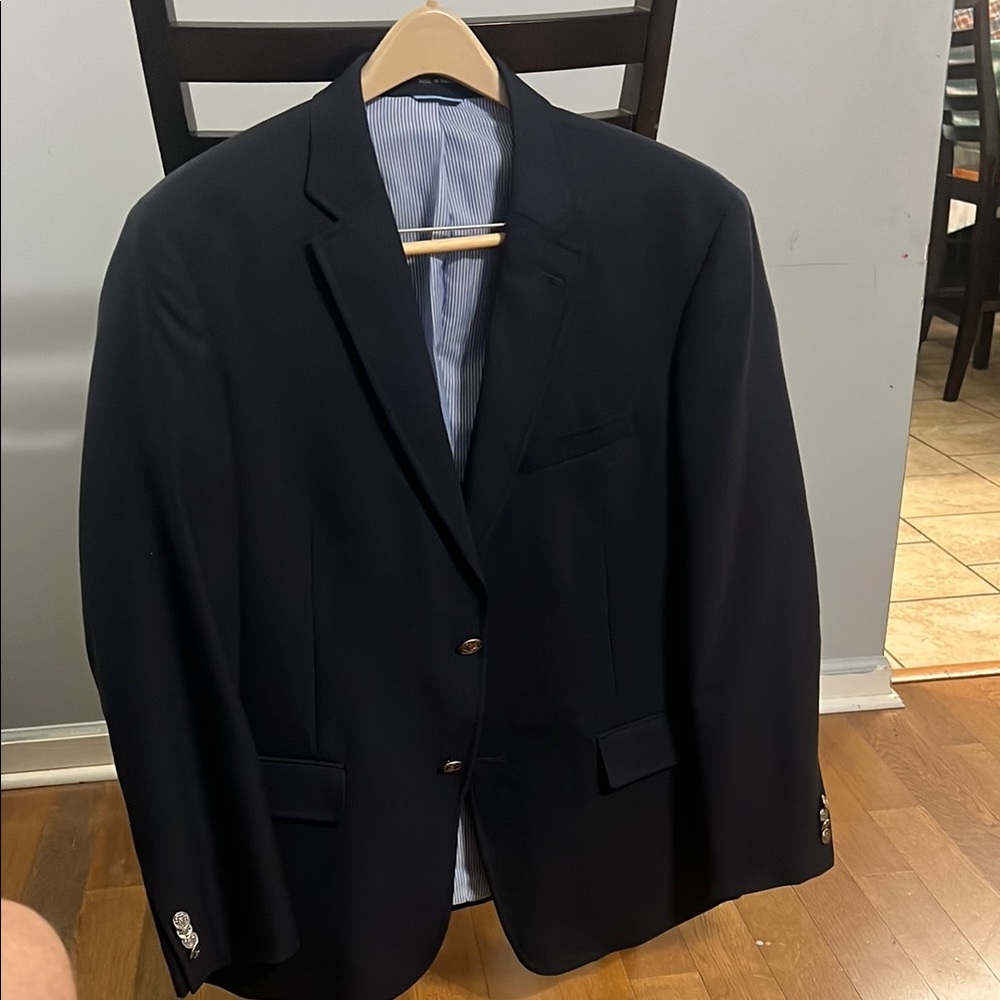 Men's Classic Black Blazer - Picture 1 of 5